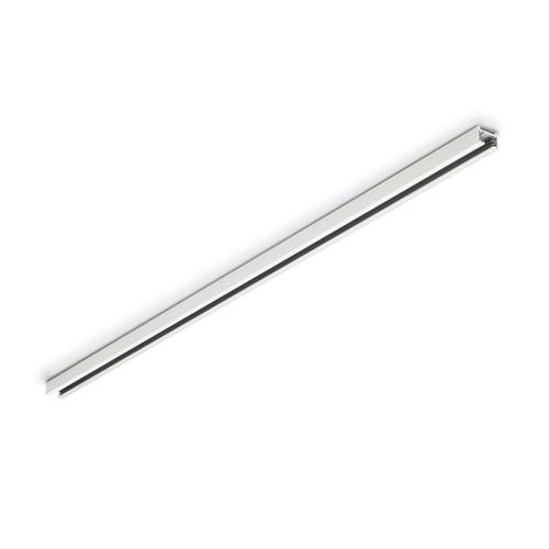 Schienensystem 700331 Duoline Schiene - Weiß, KONVENTIONELL, Metall (3/2/160cm) - Trio Leuchten