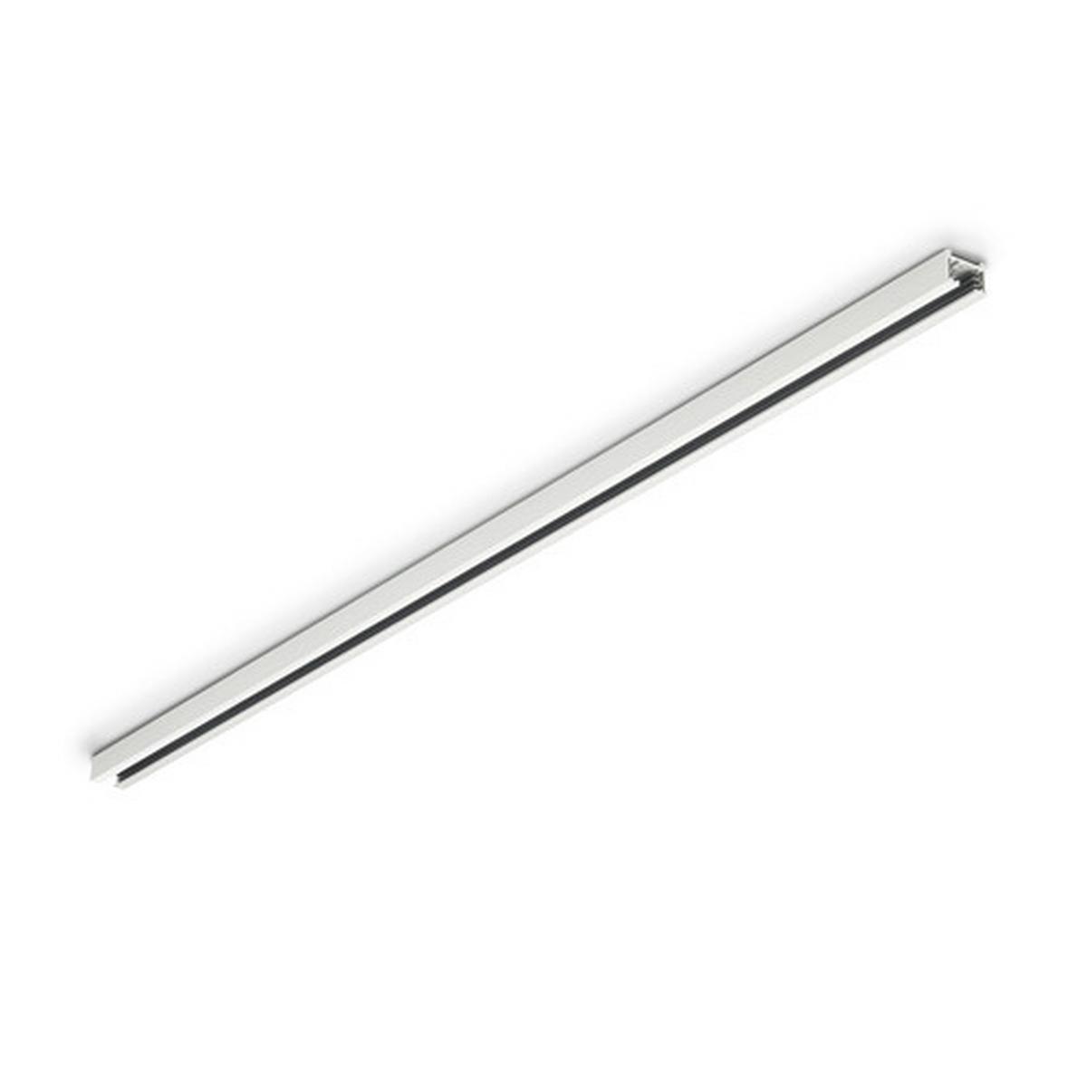 Schienensystem 700331 Duoline Schiene - Weiß, KONVENTIONELL, Metall (3/2/160cm) - Trio Leuchten