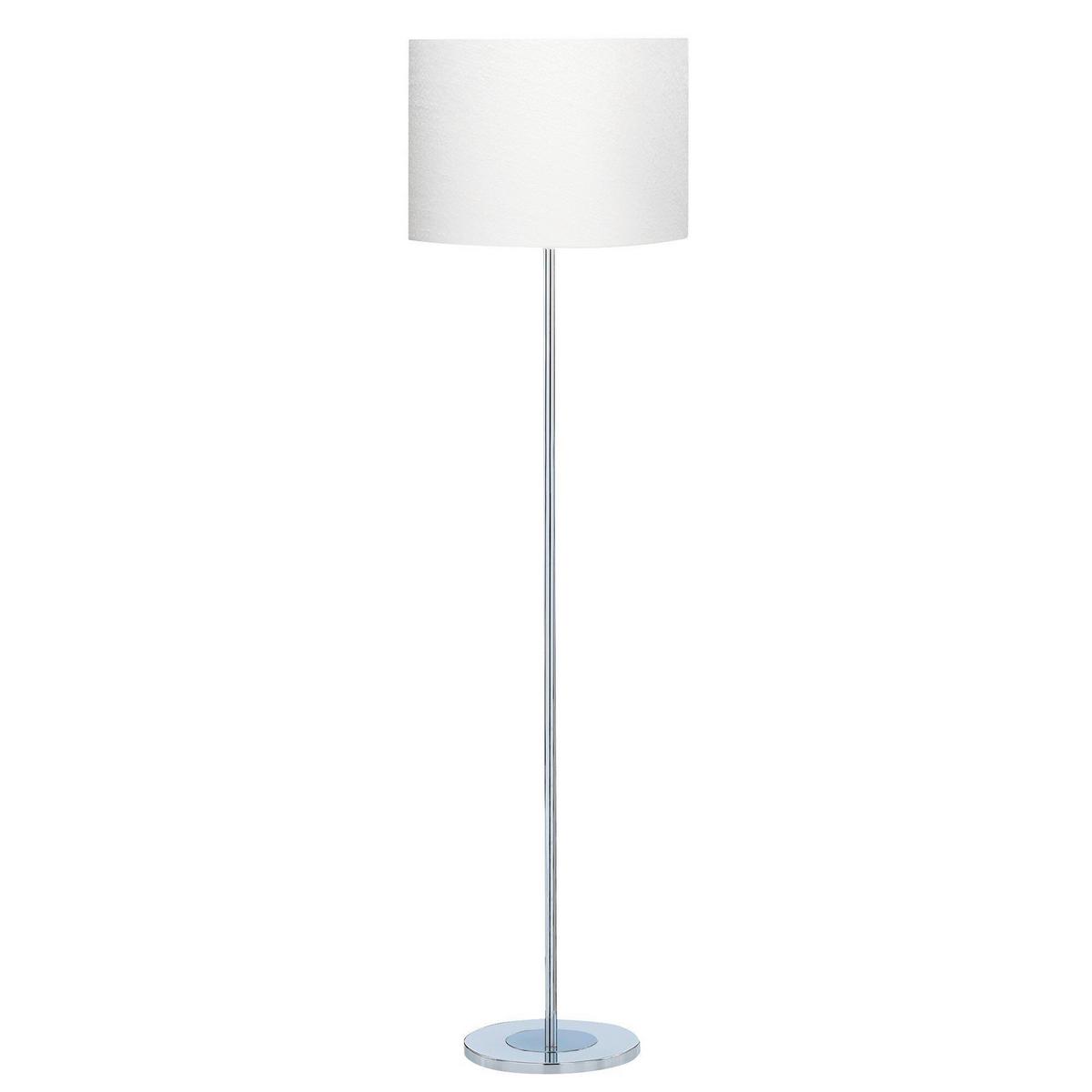 Stehleuchte Carter Eu7550cc - Chromfarben, LIFESTYLE, Metall (40/151cm)