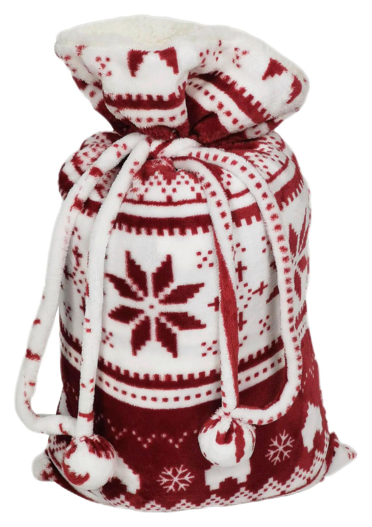 Kuscheldecke Sonja Rot 130x160 Cm - Rot, MODERN, Textil (130/160cm) - Luca Bessoni