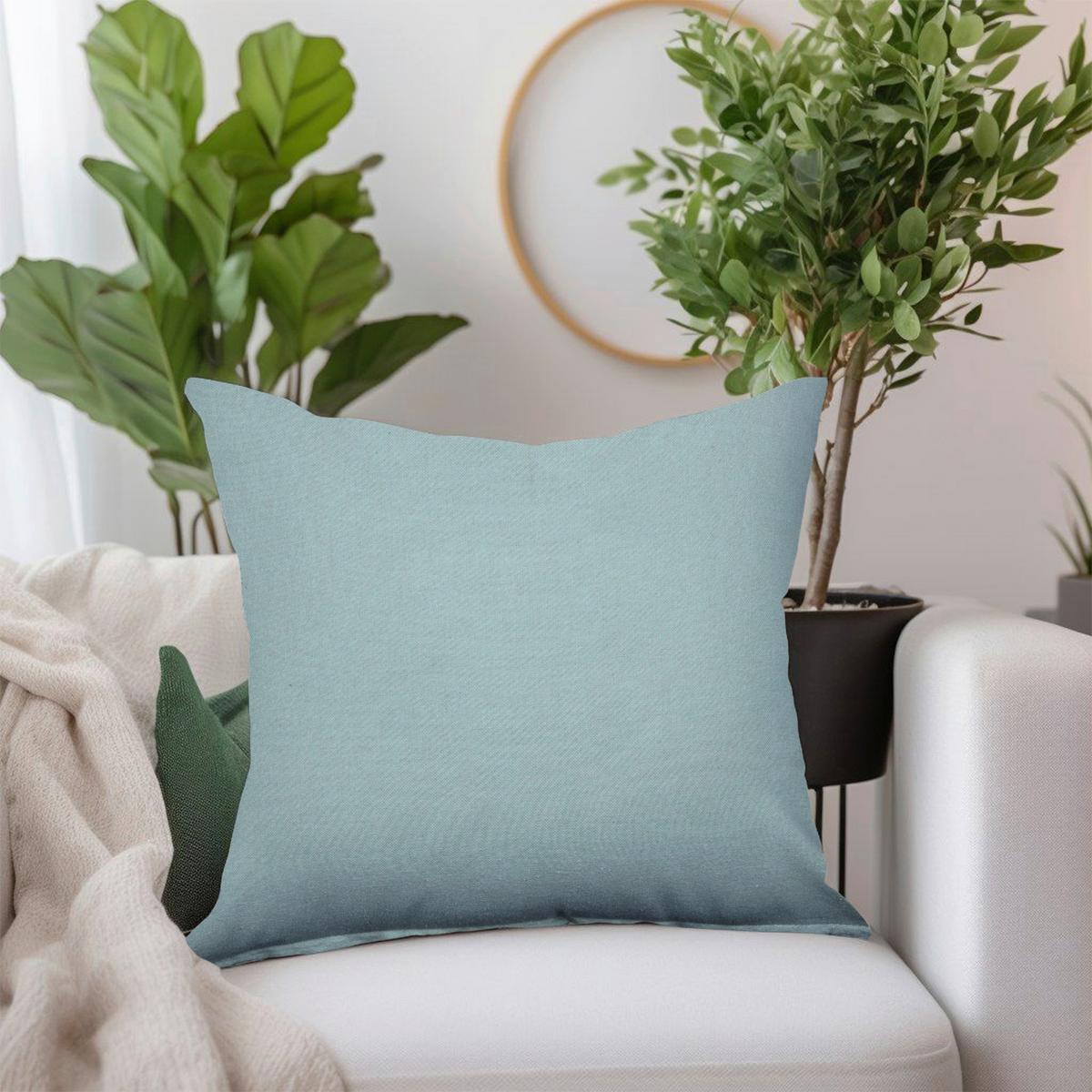 Zierkissen Lianna - Hellgrün, MODERN, Textil (40/40cm) - Luca Bessoni