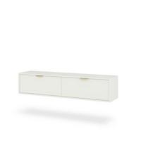 Lowboard Calmo Weiß B: 140 Cm - Weiß, Design, Holzwerkstoff (140/30/33cm) - Livetastic