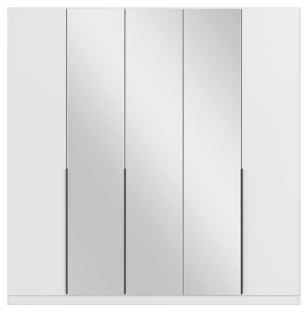 Drehtürenschrank Alabama Weiß B: 226 Cm - Weiß, MODERN, Holzwerkstoff (226/229/54cm) - Rauch Möbel