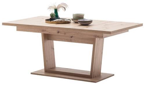 Esstisch Ausziehbar Meran 180-280x100 Cm Eichefarben - Eichefarben, Design, Holzwerkstoff (180-280/100/77cm) - Livetastic