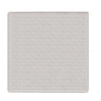 Duscheinlage Ruby 53x53 Cm Silberfarben - Silberfarben, Basics, Naturmaterialien (53/53cm) - Kleine Wolke