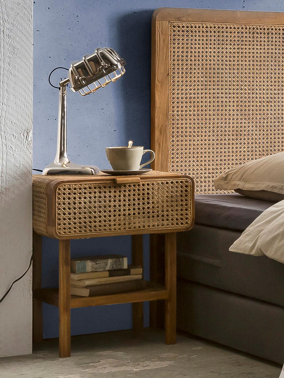 NACHTKÄSTCHEN Naturfarben B: 48cm - Naturfarben, Basics, Holz (48/60/45cm) - Livetastic