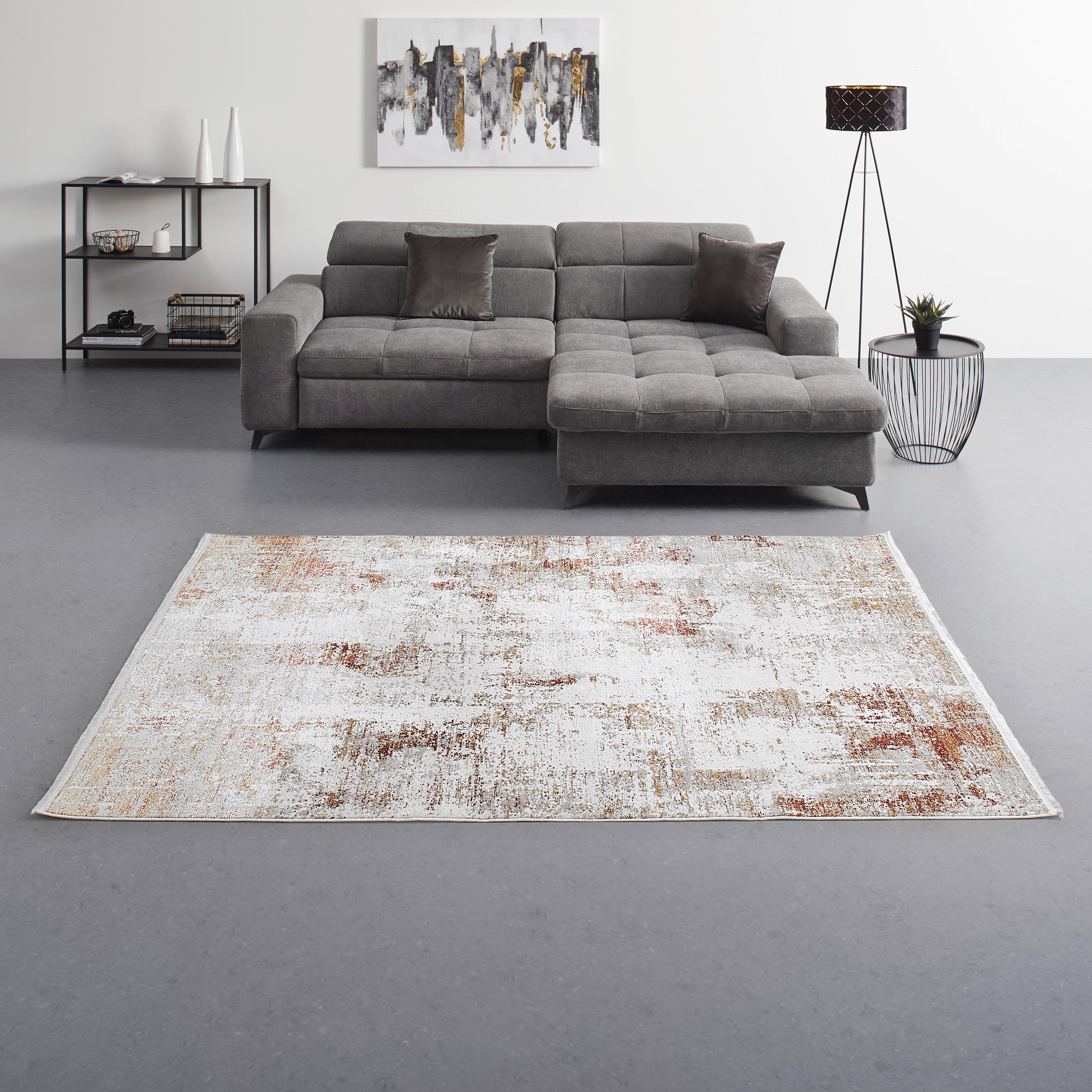 TKANÝ KOBEREC FLORENZ 2 - pískové barvy, Moderní, textil (160/230cm) - Premium Living