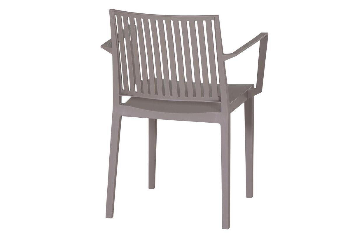 Stapelstuhl T20083 - Taupe, Basics, Kunststoff (57/80/56cm) - Siena Garden