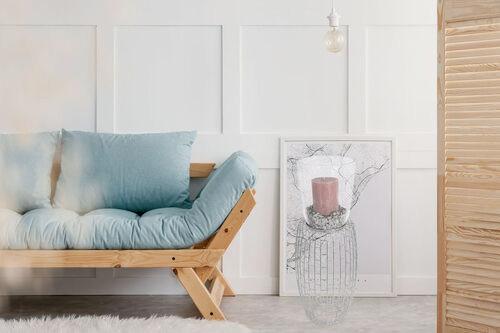 Windlicht Malibu Eisen/glas Silberfarben H: 73 Cm - Silberfarben, Design, Glas/Metall (28/73/28cm) - Kayoom