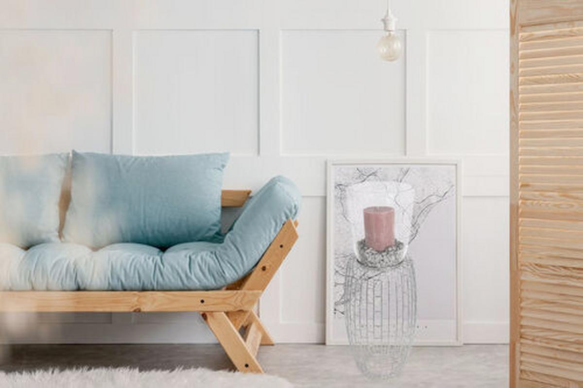 STOJAN NA SVIEČKU BLISS - strieborná, Design, kov/sklo (28/73/28cm)