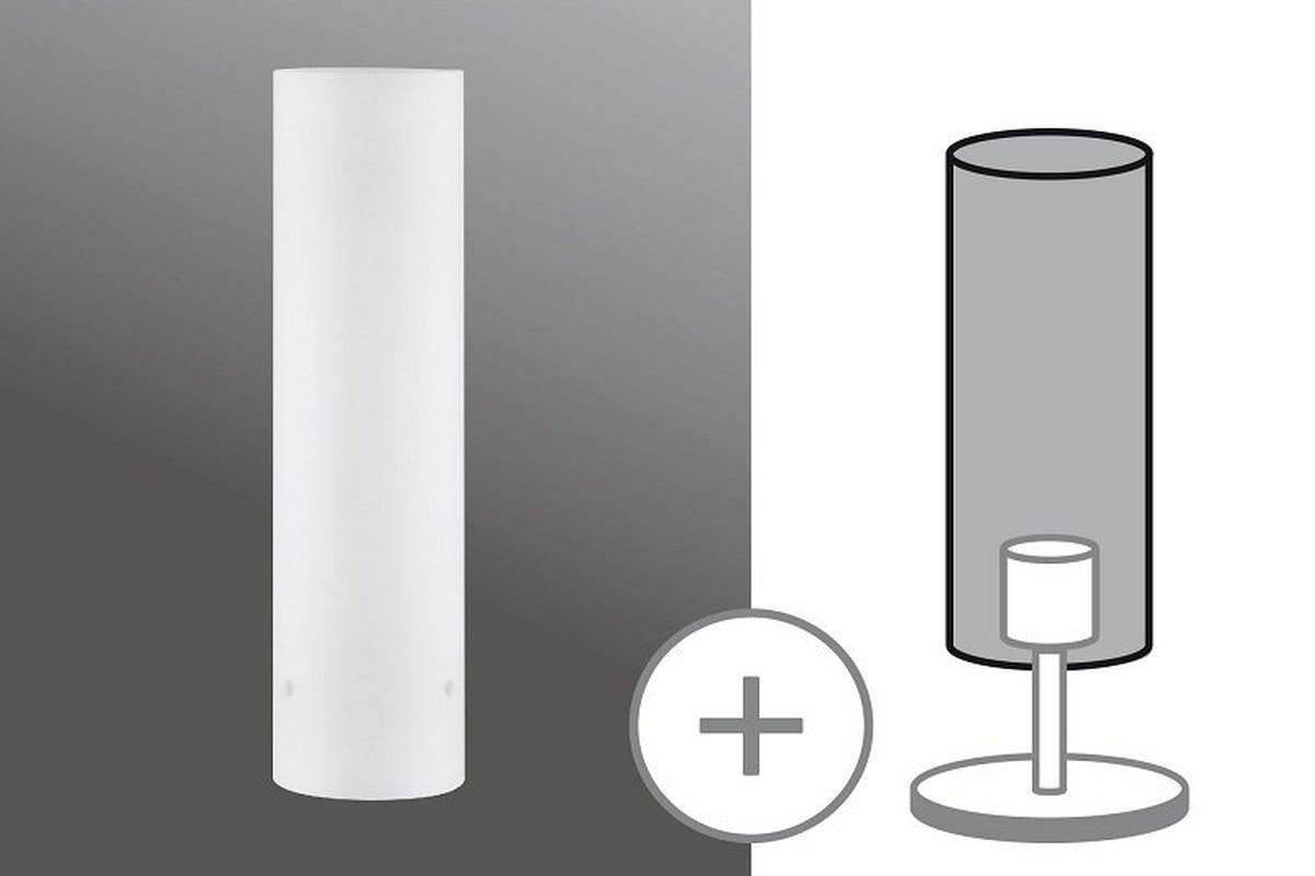 Schienensystem Urail Leuchtenschirm 99842 Opalglas - Weiß, Design, Glas (7,5/28cm) - Paulmann
