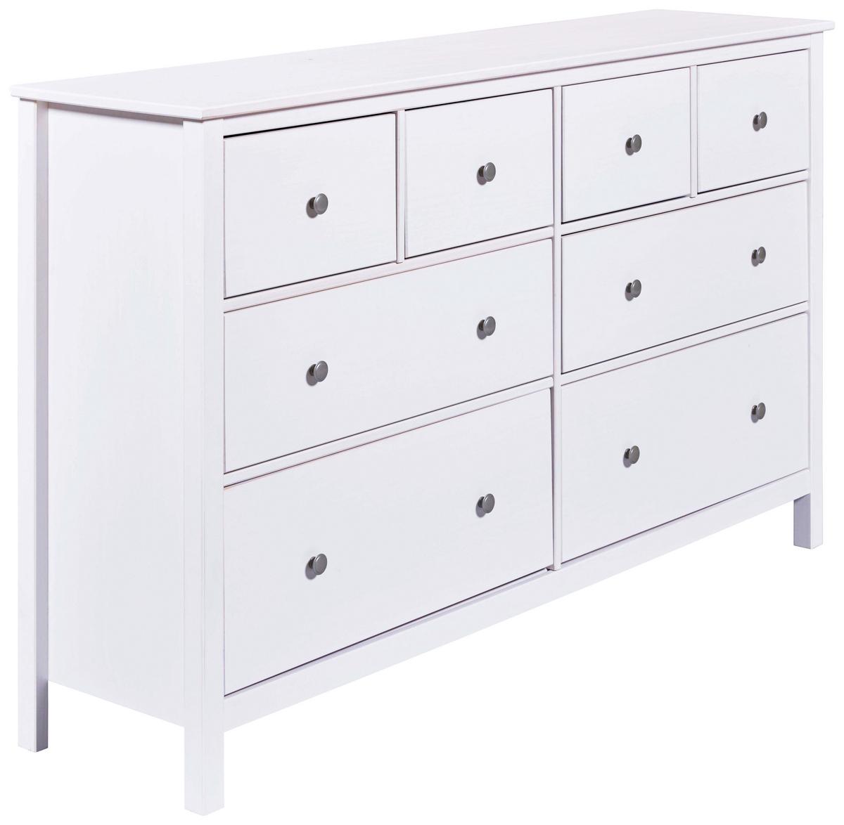 Sideboard Chilly Home - Weiß, Design, Holz (160/96/40cm) - Livetastic