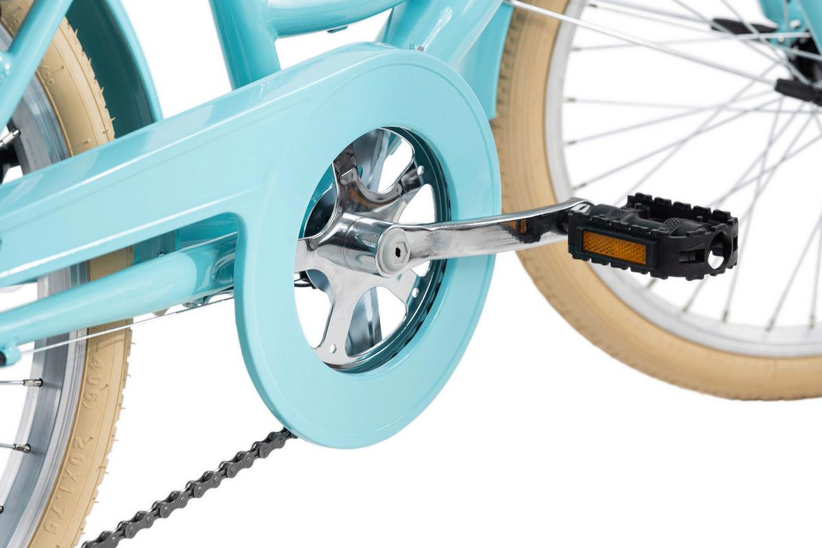 Ks-Cycling Kinderfahrrad 20 Zoll 6 Gänge - Blau, Basics, Metall (180/100/70cm) - Da Capo