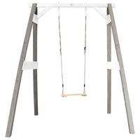 Schaukel A030.136.01 - Weiß/Grau, KONVENTIONELL, Holz (181/207/160cm) - Ambia Garden