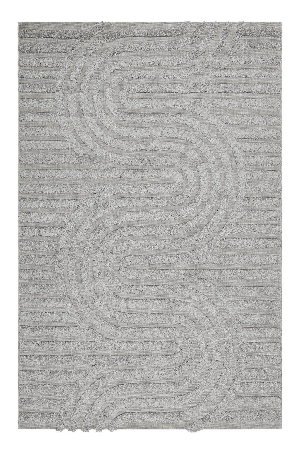 Outdoorteppich Grau, BxL: ca. 133x200 cm - Grau, KONVENTIONELL, Textil (133/200cm) - Esprit