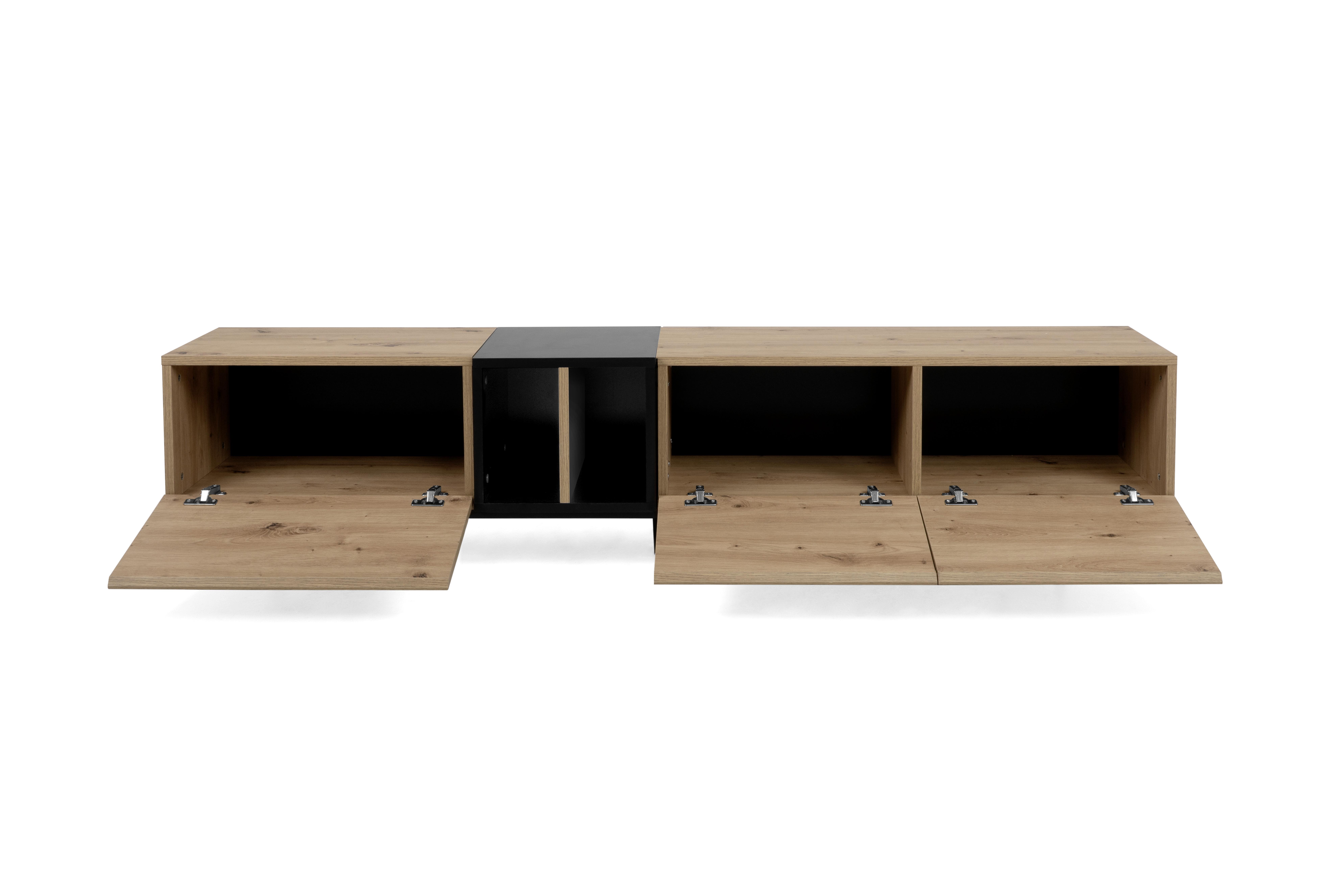 TV Element in Eichefarben