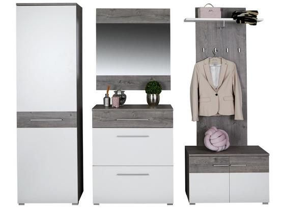 Odporúčaná Kombinácia Skrine Monza New 3 - farby dubu/biela, Moderný, kompozitné drevo (220/196/36cm) Odporúčaná Kombinácia Skrine Monza New 3 - farby dubu/biela, Moderný, kompozitné drevo (220/196/36cm)