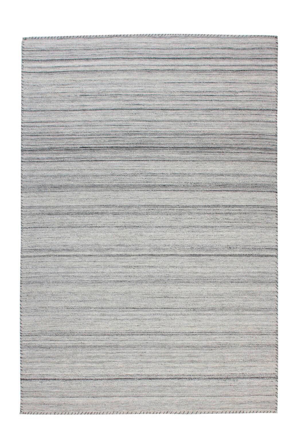 FLACHWEBETEPPICH Grau/Multicolor - Multicolor/Grau, KONVENTIONELL, Textil (200/290cm) - Kayoom
