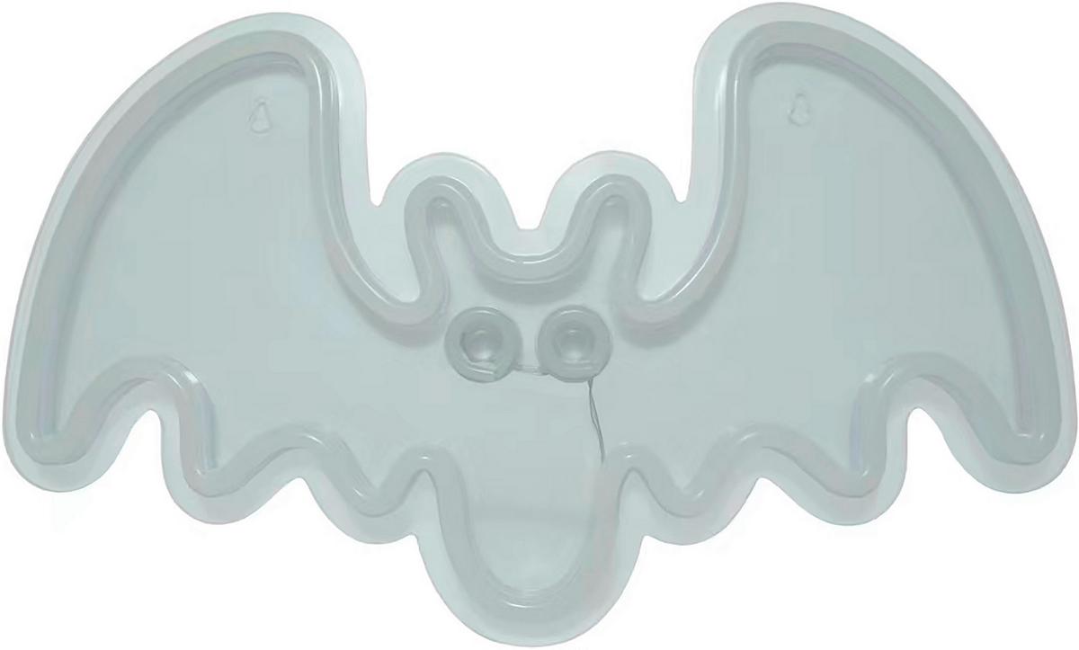 LED-Wandleuchte Batt - Transparent/Weiß, Basics, Kunststoff (40/24/1,9cm) - Luca Bessoni