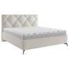 Polsterbett Bianco - Creme/Schwarz, MODERN, Holz/Textil (180/200cm) - MID.YOU