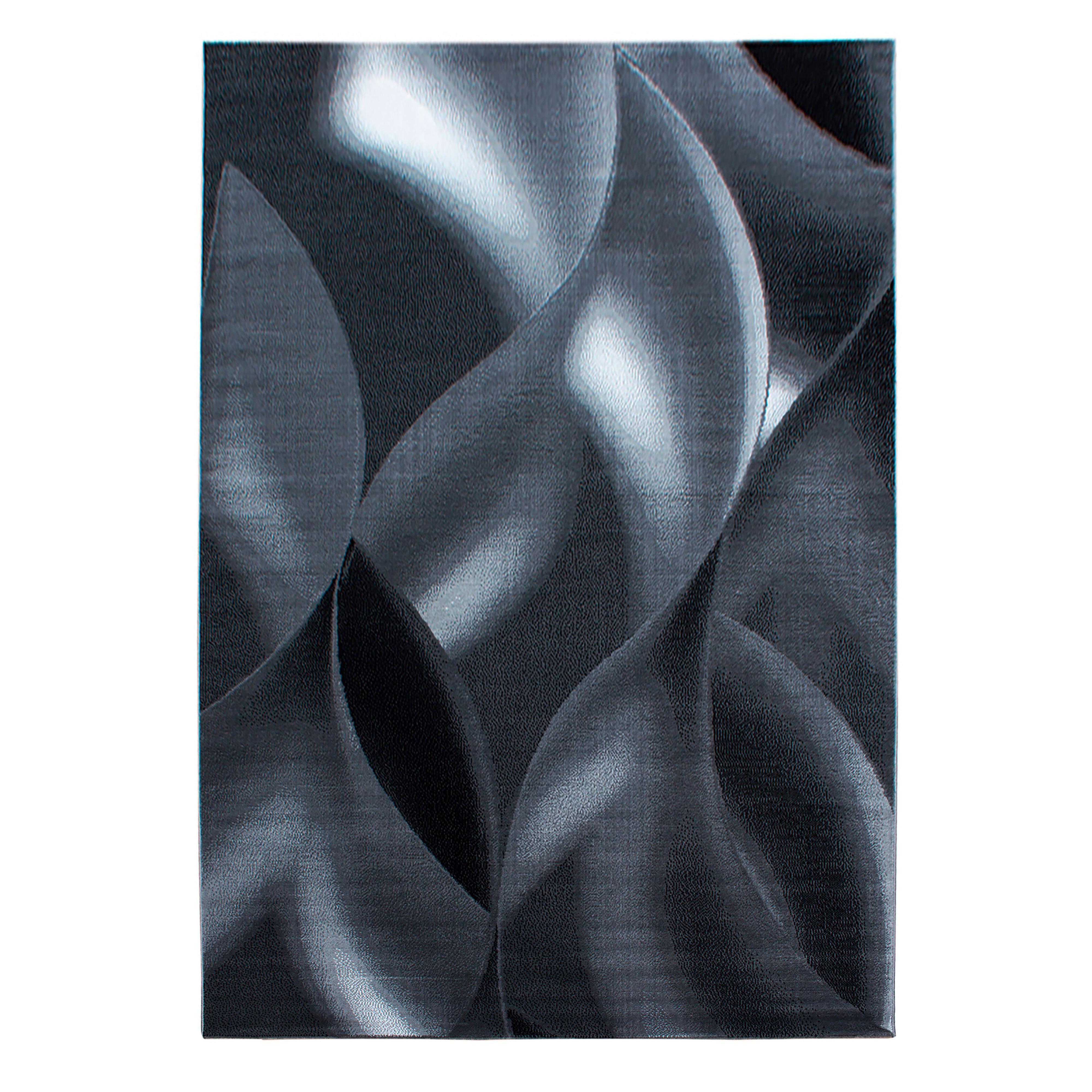 Webteppich Schwarz Plus 240x340 cm - Schwarz, Basics, Textil (240/340cm) - Novel