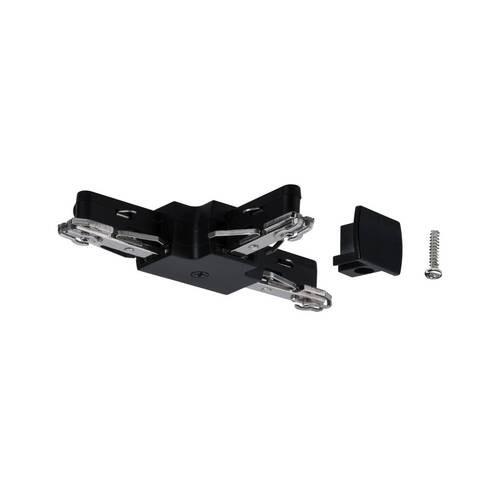 Schienensystem Urail T-Verbinder 96907 Schwarz - Schwarz, Design, Kunststoff/Metall (10,4/1,8/6,2cm) - Paulmann