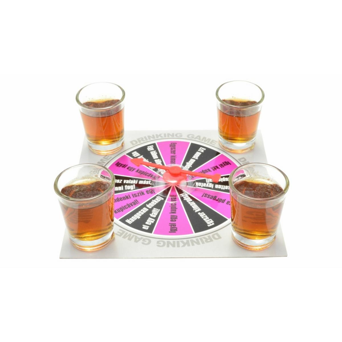 Társasjáték Italozós Játék - Basics, műanyag/Üveg