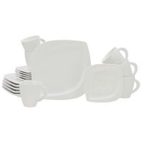 Kaffeeservice Porzellan 6 Personen Geschirr Set - Creme, Basics, Keramik - Creatable