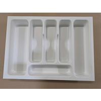 Besteckeinsatz Best 60-S - Weiß, Basics, Kunststoff (53,3/5,8/38,3cm) - FlexWell