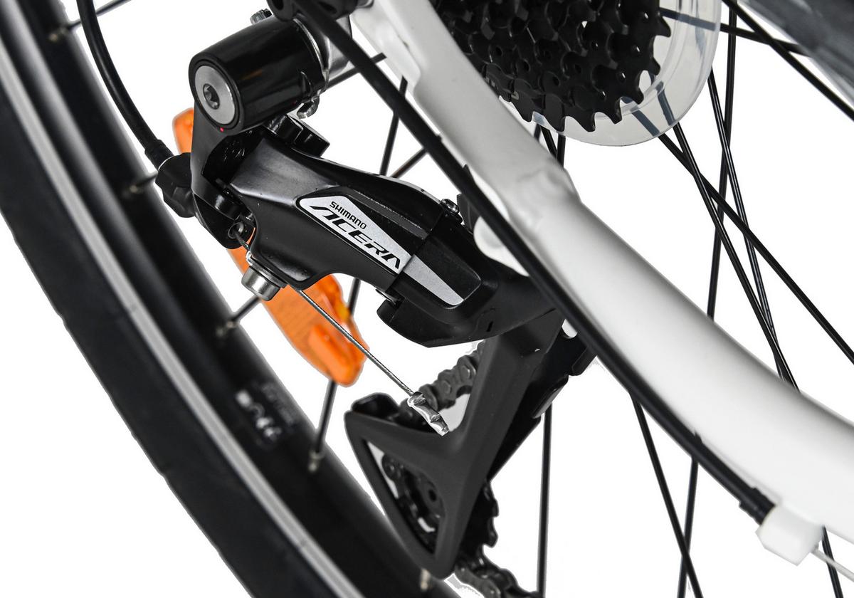 Trekkingrad Damen 28 Zoll - Weiß, Basics, Metall (25/140/60cm)