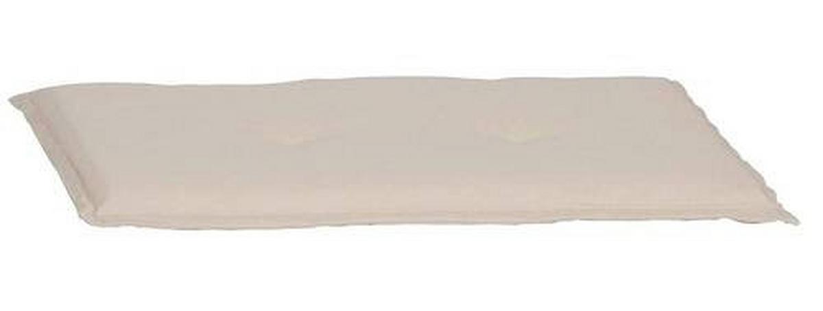 Auflage Für Bank Ascot 145x45x7 Cm Beige - Beige, Basics, Textil (145/45/7cm) - Gardenson