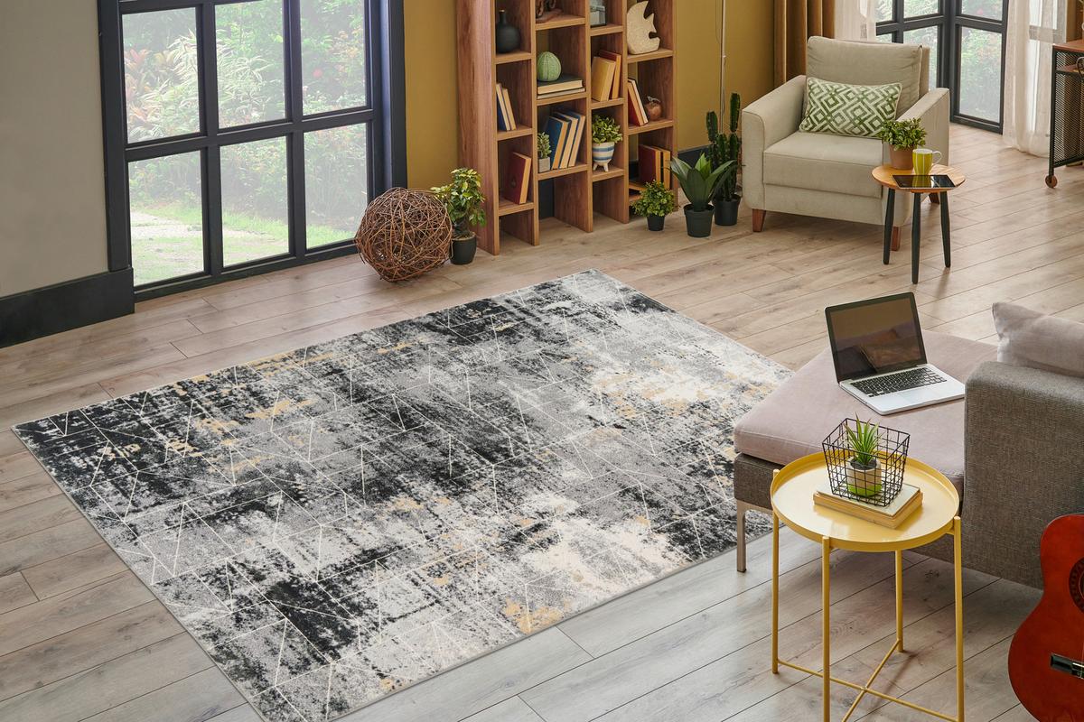 Teppich Ilian 700 160x230 cm Ilian 700 - Anthrazit, KONVENTIONELL, Textil (160/230cm)