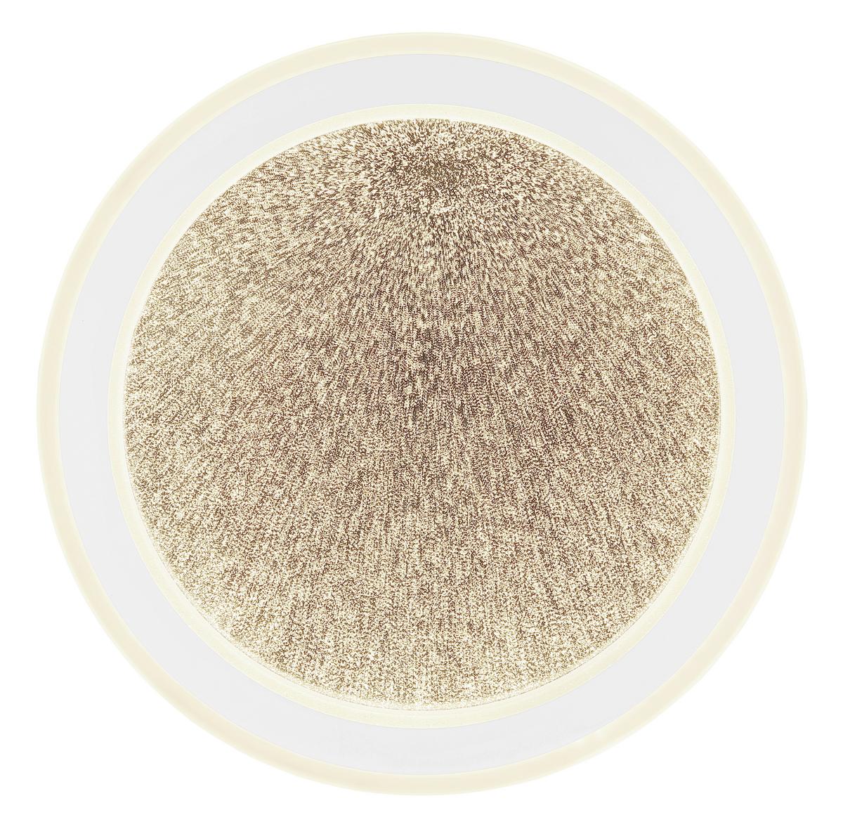 LED-Deckenleuchte 48917-24 - Opal/Weiß, KONVENTIONELL, Kunststoff/Metall (40/5cm) - Globo