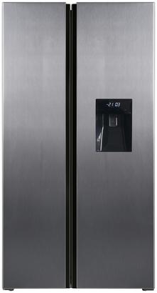 Side-by-Side-Kühlschrank mit Wasserspender