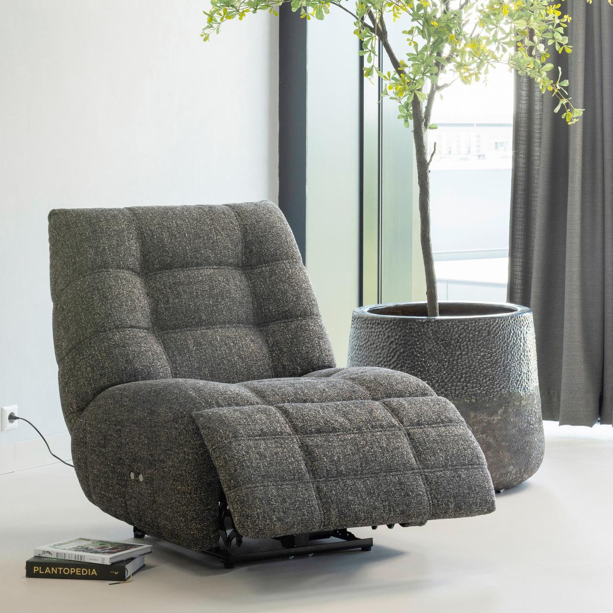 Relaxsessel Hein Anthrazit B: 98cm - Anthrazit, Design, Textil (98/94/83cm) - Livetastic