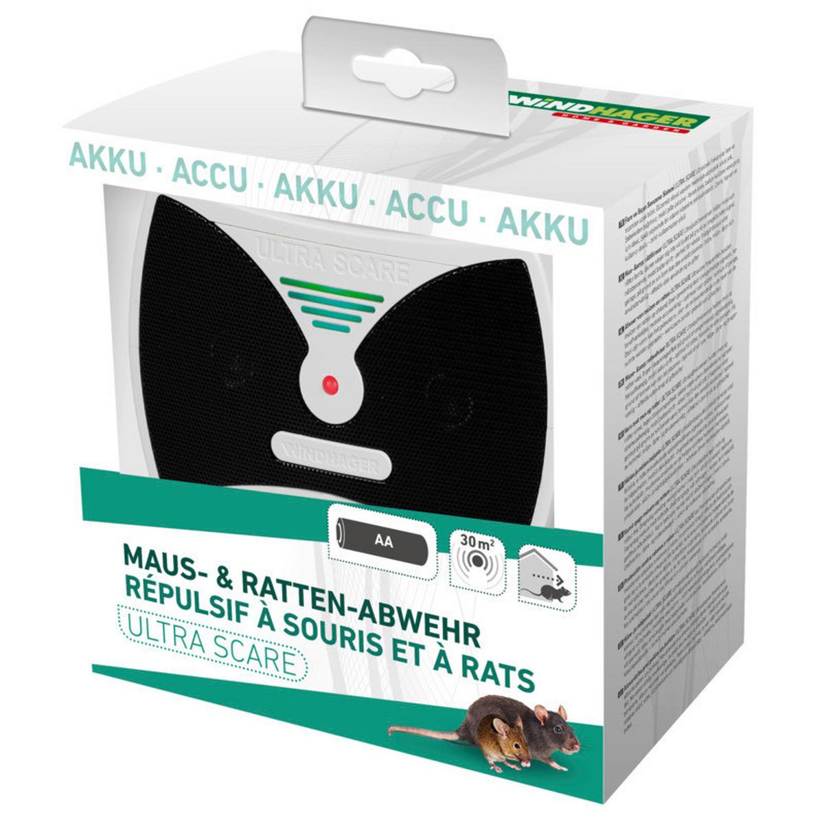 Mausefalle Maus- & Ratten-Abwehr - Weiß, Basics (13,5/10,5/8cm) - Windhager