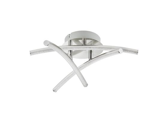 Led Stropná Lampa Hongkong - niklová, Konvenčný, kov (32/11,8cm) - Modern Living Led Stropná Lampa Hongkong - niklová, Konvenčný, kov (32/11,8cm) - Modern Living