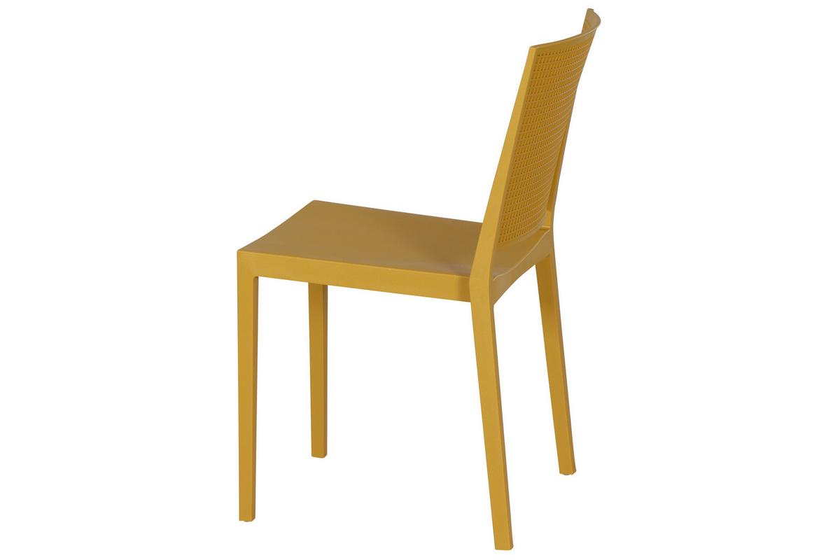Stapelstuhl T20090 - Gelb, Basics, Kunststoff (46/80/56cm) - Siena Garden