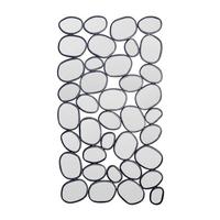 SPIEGEL Schwarz B: 56cm - Schwarz, Design, Glas/Metall (56/99/3cm) - Livetastic