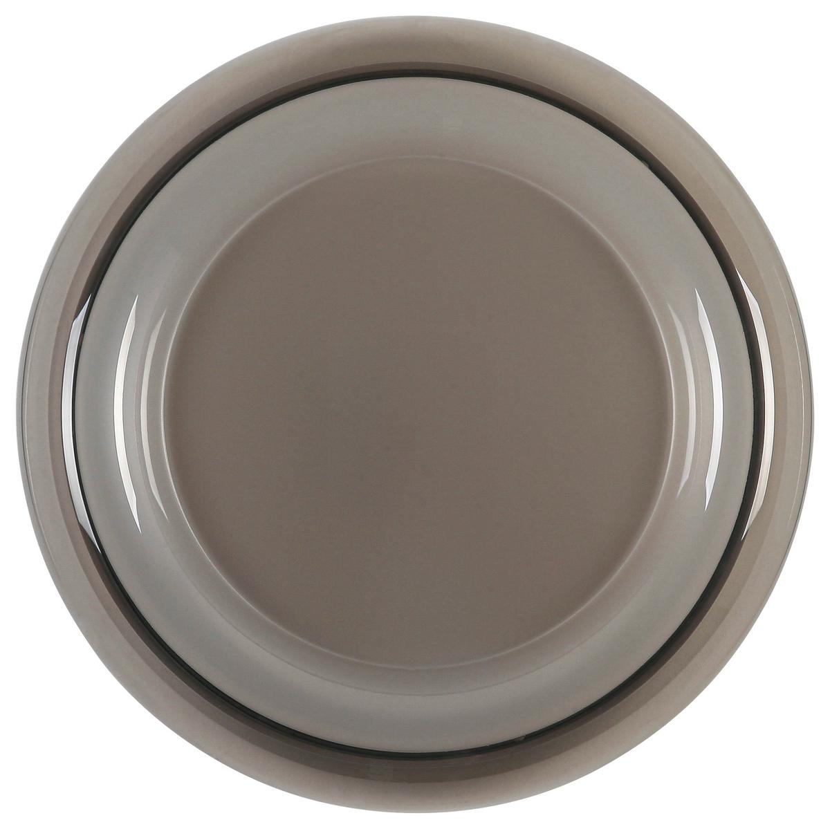 LED-Deckenleuchte Lejla Ø 50 cm - Transparent/Weiß, MODERN, Kunststoff/Metall (38/10cm) - Luca Bessoni