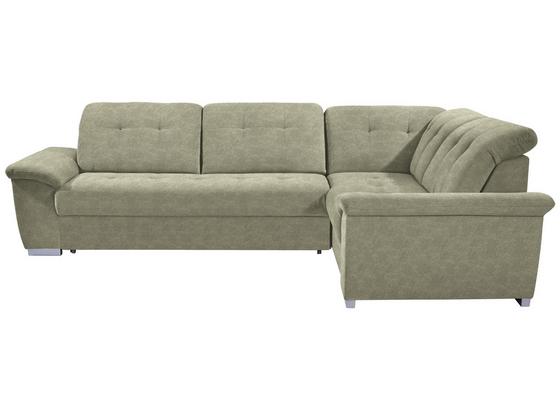 Ecksofa mit Schlaffunktion + Bettkasten Richmond, Webstoff - Beige/Silberfarben, MODERN, Holz/Holzwerkstoff (285/206cm) - Ombra Ecksofa mit Schlaffunktion + Bettkasten Richmond, Webstoff - Beige/Silberfarben, MODERN, Holz/Holzwerkstoff (285/206cm) - Ombra