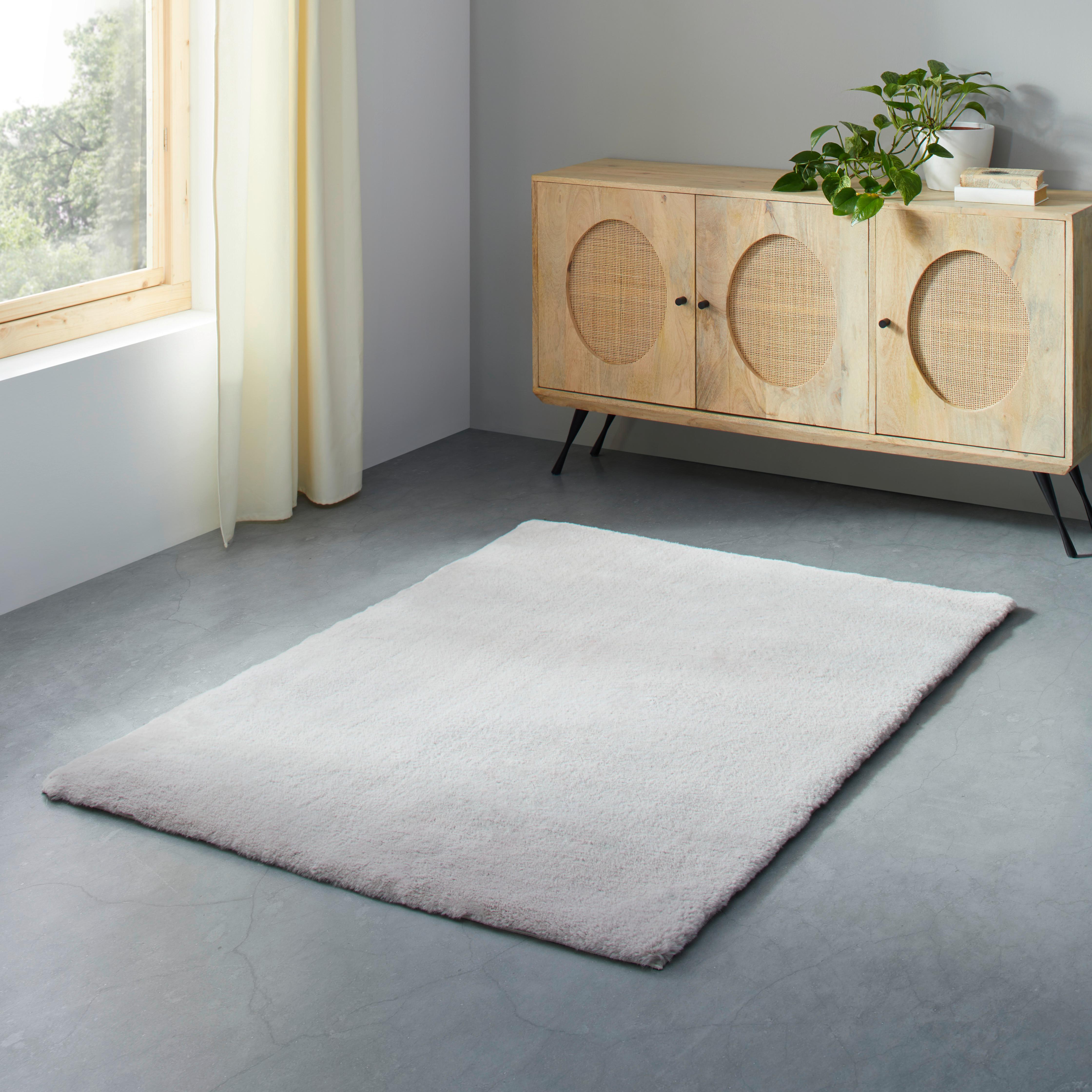Tkaný Koberec Fuzzy 3, 160/230cm, Sivá - sivá, Moderný, textil (160/230cm) - Modern Living