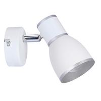 Strahler 91-63366 Fido - Chromfarben/Weiß, Design, Metall (13/8/11cm)