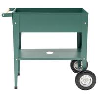 Hochbeet Kräuterfabrik Urban - Olivgrün, Basics, Metall (35/80/75cm)