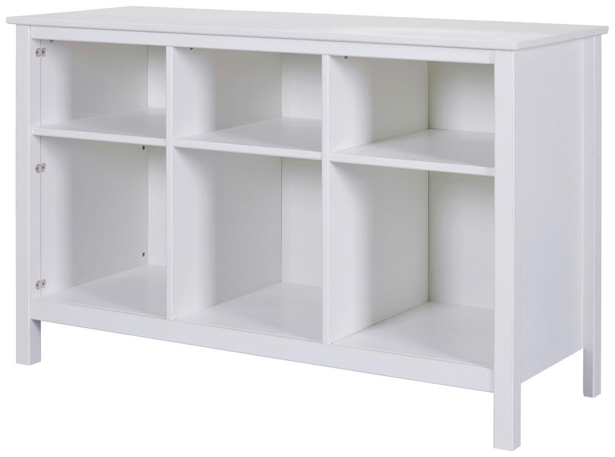 Regal Chilly Home - Weiß, Design, Holz (122/76/45cm) - Livetastic
