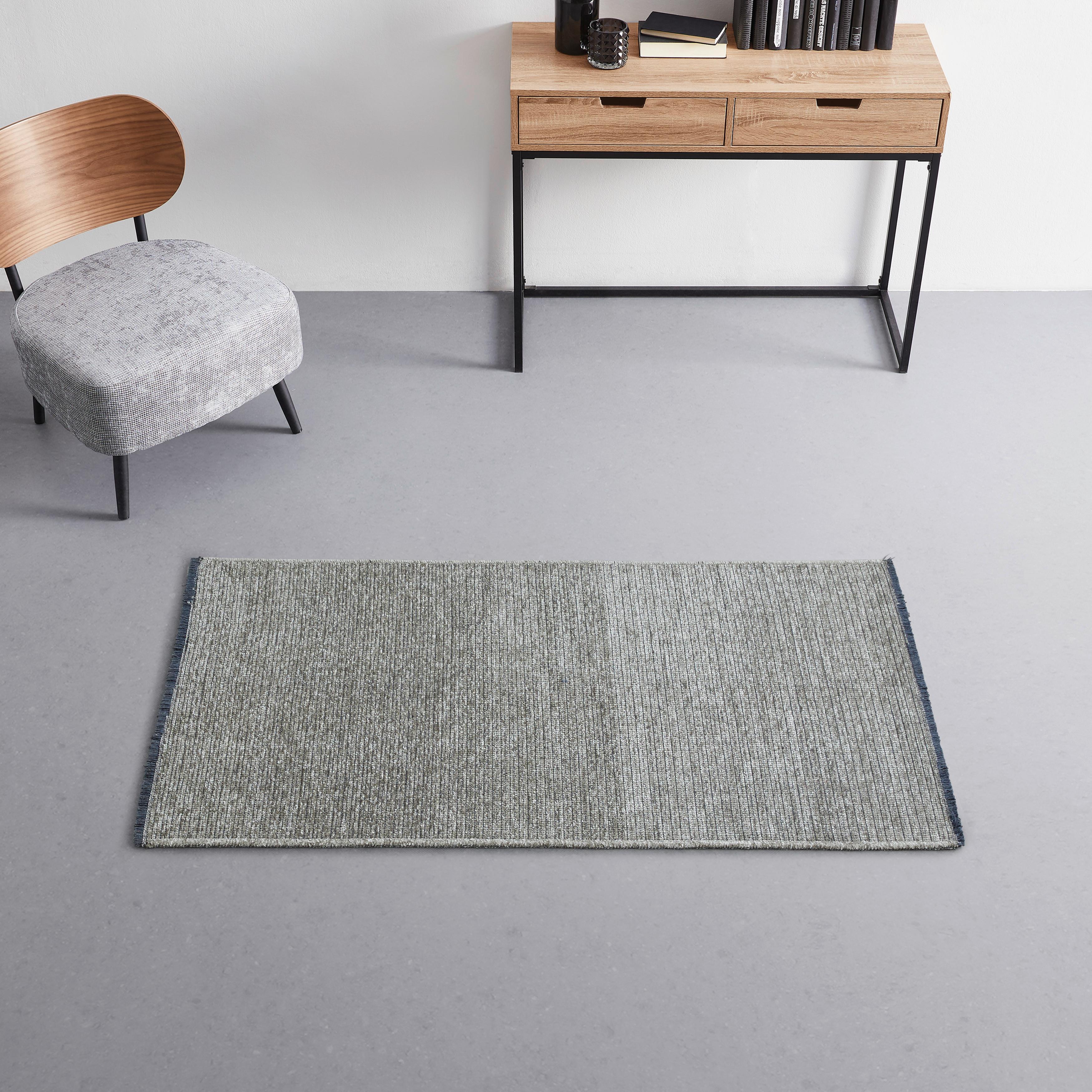 Tkaný koberec SILKE 1, š/d: 80/150cm - antracitová, Romantik / Landhaus, textil (80/150cm) - Mömax