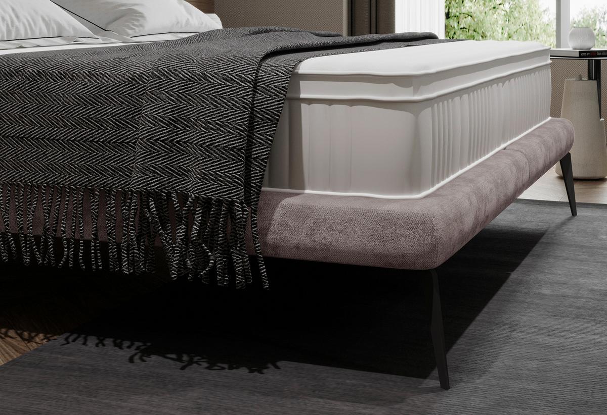 Polsterbett Tessina Sorisso - Beige/Creme, MODERN, Textil (180/200cm) - Livetastic