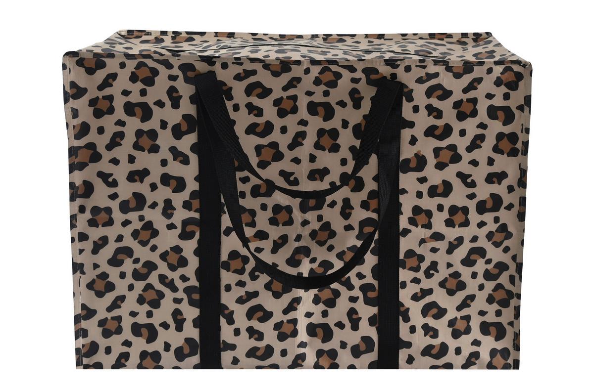 Einkaufstasche Leo - Braun, KONVENTIONELL, Kunststoff (68/50/40cm) - Luca Bessoni