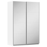 Schwebetürenschrank Subito - Weiß, MODERN, Holzwerkstoff (136/197/61cm) - Rauch Möbel