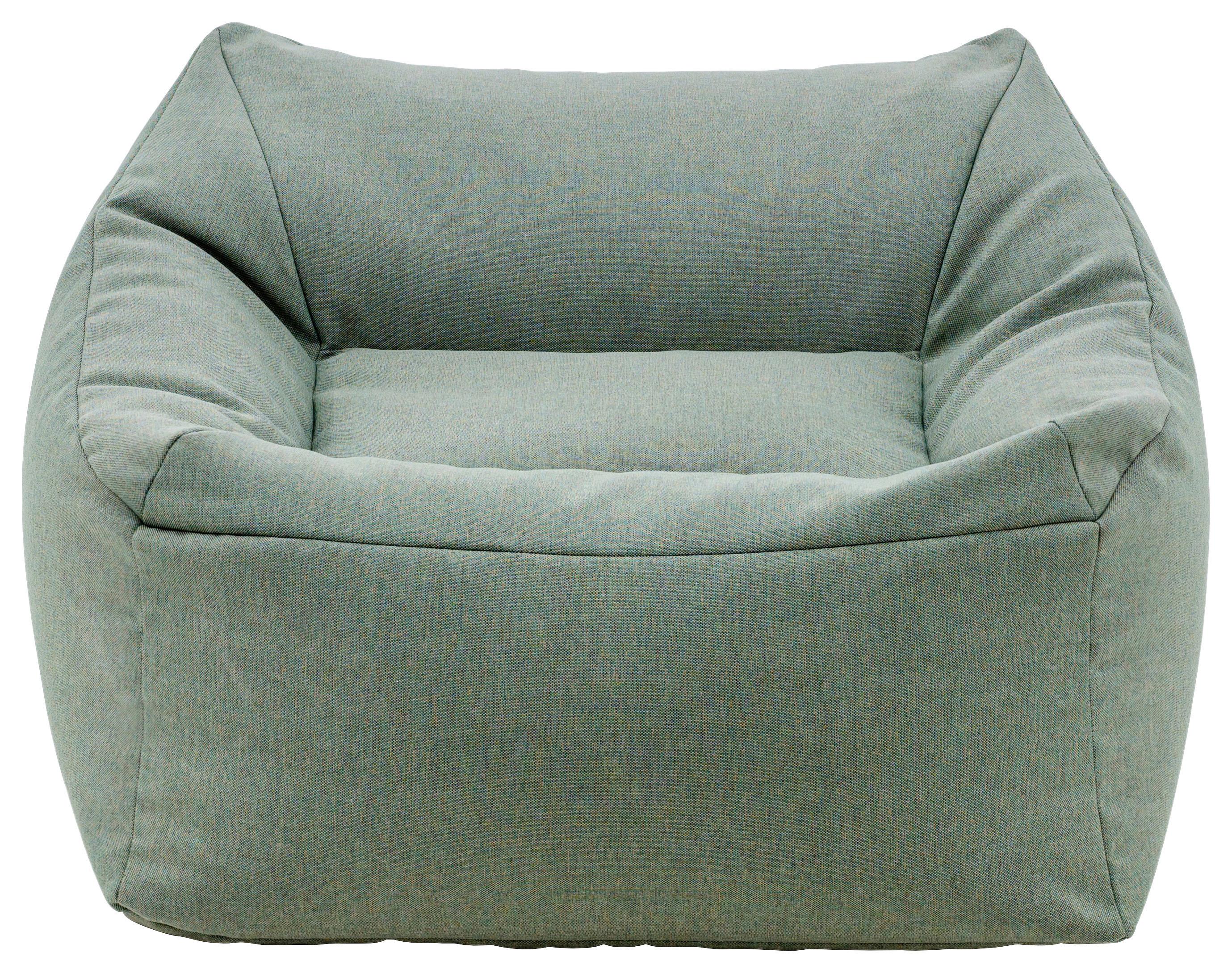 Sitzsack Dutch Grün - Grün, Basics, Textil (90/55/90cm) - Ondega